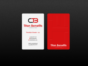 Business Card Design by Creations Box 2015 for Titan Benefits | Design: #9334440