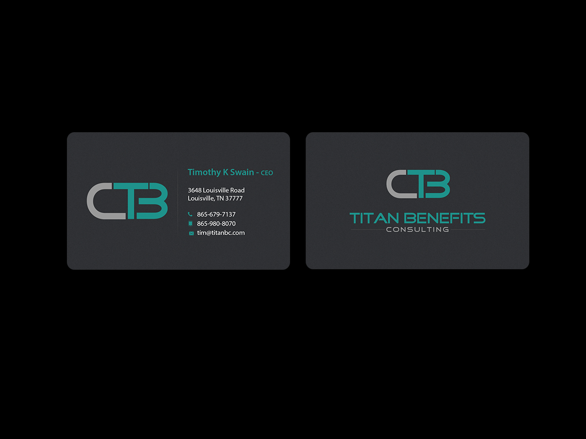 Business Card Design by Creations Box 2015 for Titan Benefits | Design #9334441