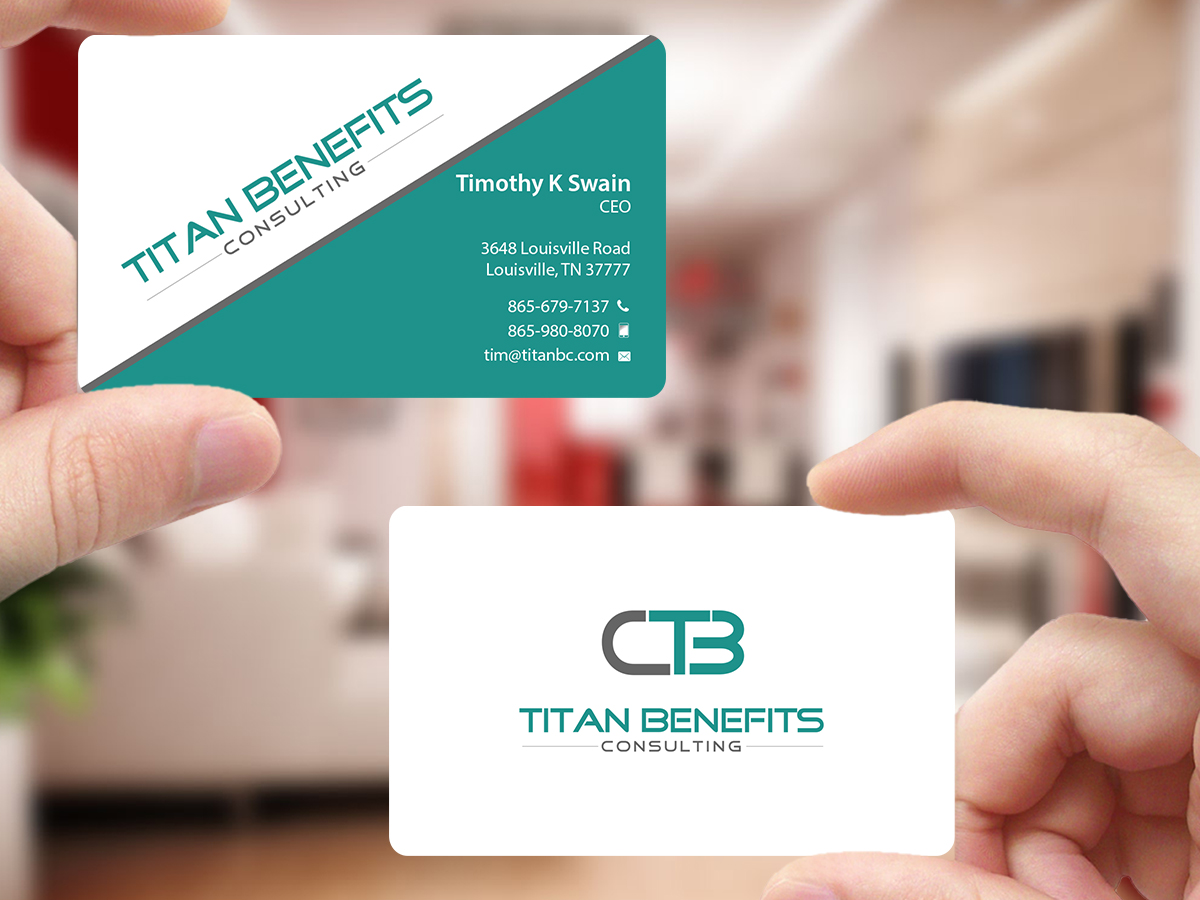 Business Card Design by Creations Box 2015 for Titan Benefits | Design #9334446