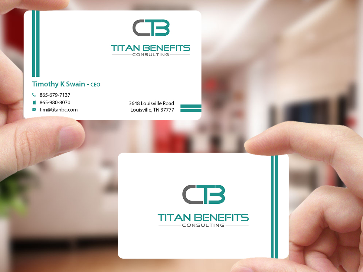 Business Card Design by Creations Box 2015 for Titan Benefits | Design #9334450
