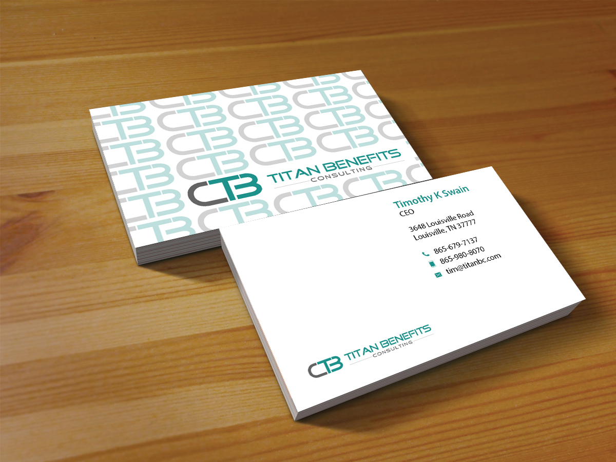 Business Card Design by Creations Box 2015 for Titan Benefits | Design #9334454