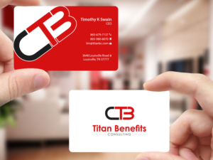 Design de Carte de Visite par Creations Box 2015 pour Titan Benefits | Design : #9334464