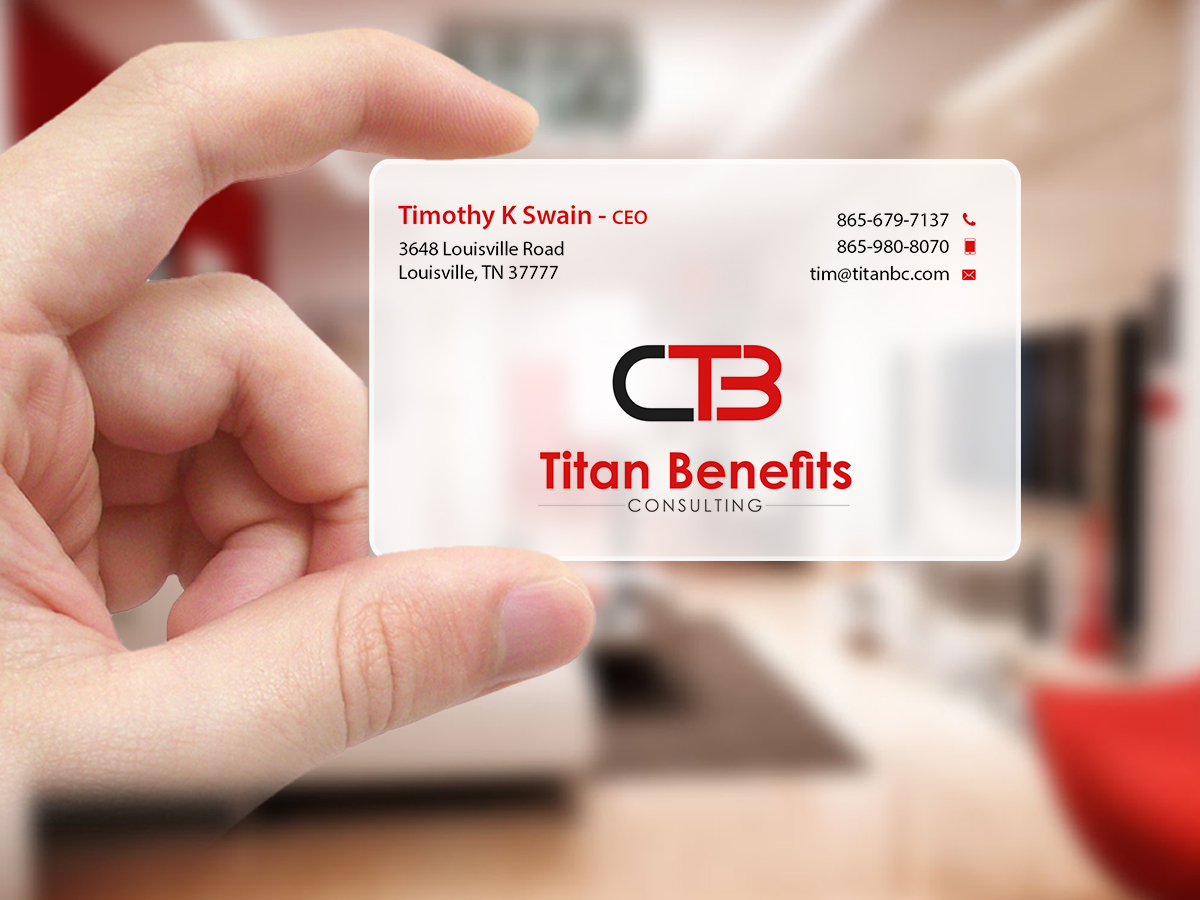 Business Card Design by Creations Box 2015 for Titan Benefits | Design #9334466