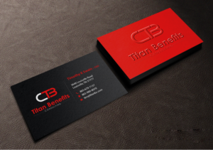 Design de Carte de Visite par Creations Box 2015 pour Titan Benefits | Design : #9334469