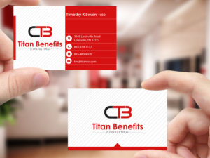 Design de Carte de Visite par Creations Box 2015 pour Titan Benefits | Design : #9334475
