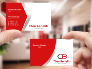 Design de Carte de Visite par Creations Box 2015 pour Titan Benefits | Design : #9334476