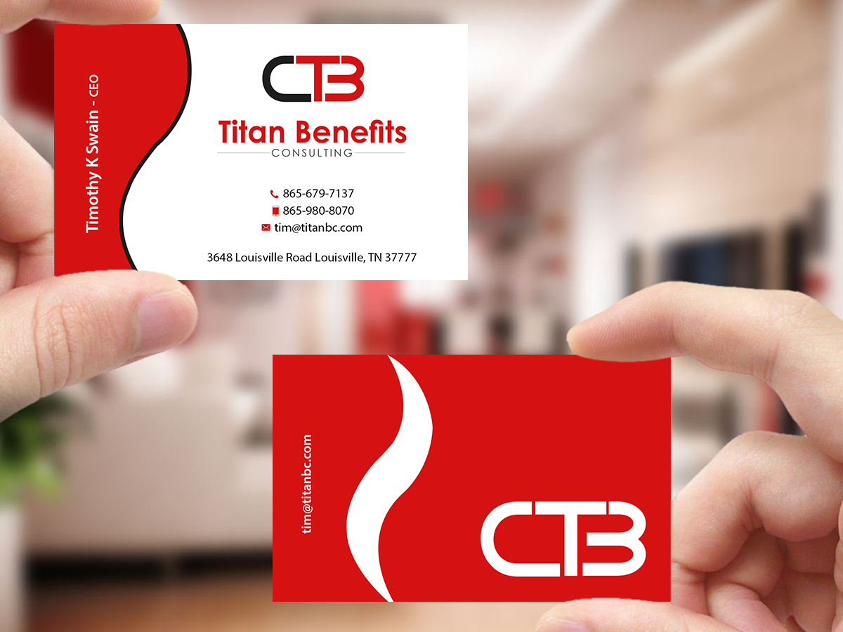 Business Card Design by Creations Box 2015 for Titan Benefits | Design #9334477