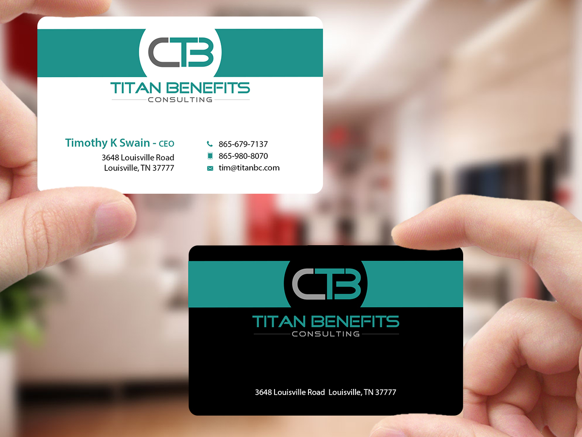 Business Card Design by Creations Box 2015 for Titan Benefits | Design #9334480