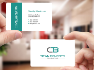 Design de Carte de Visite par Creations Box 2015 pour Titan Benefits | Design : #9334483