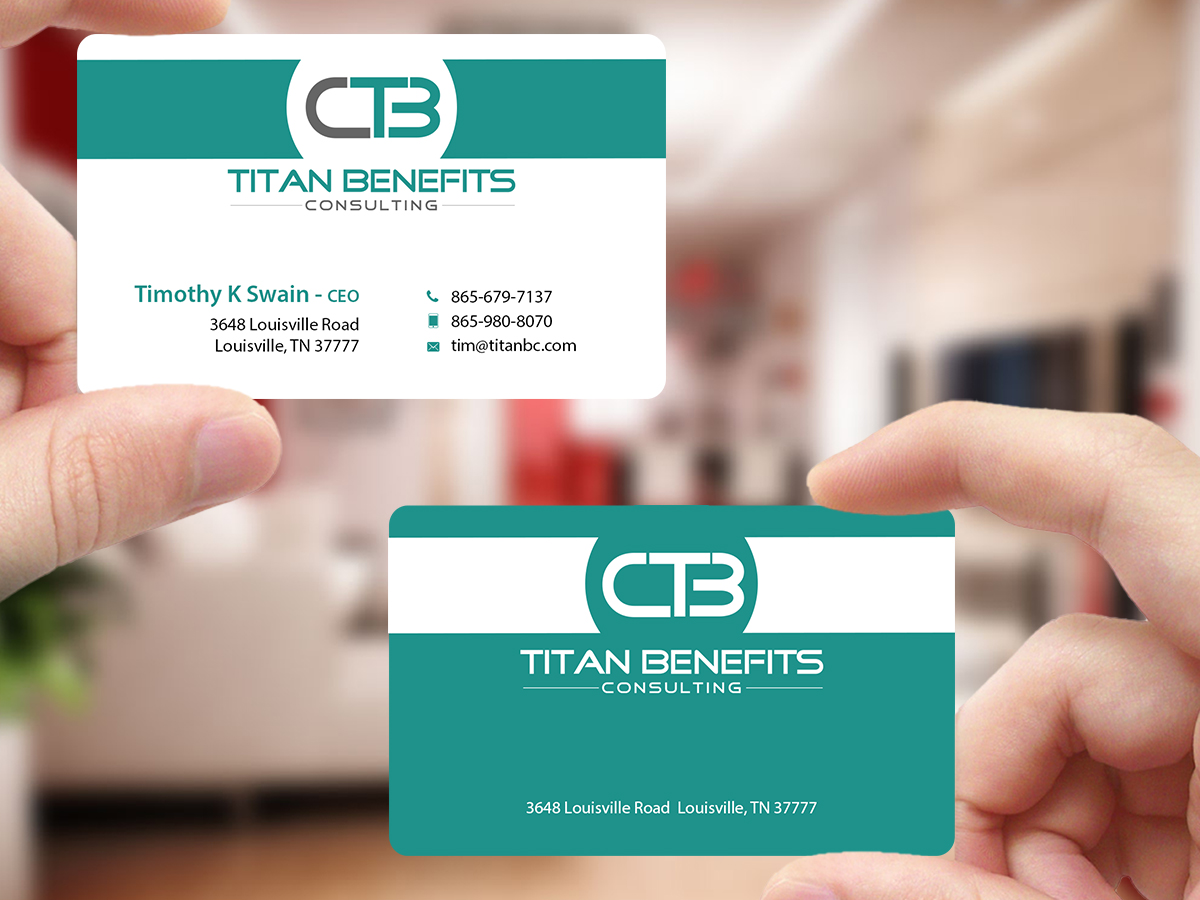 Business Card Design by Creations Box 2015 for Titan Benefits | Design #9334486