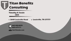 Business Card Design by Rizky yohanes for Titan Benefits | Design #9316860