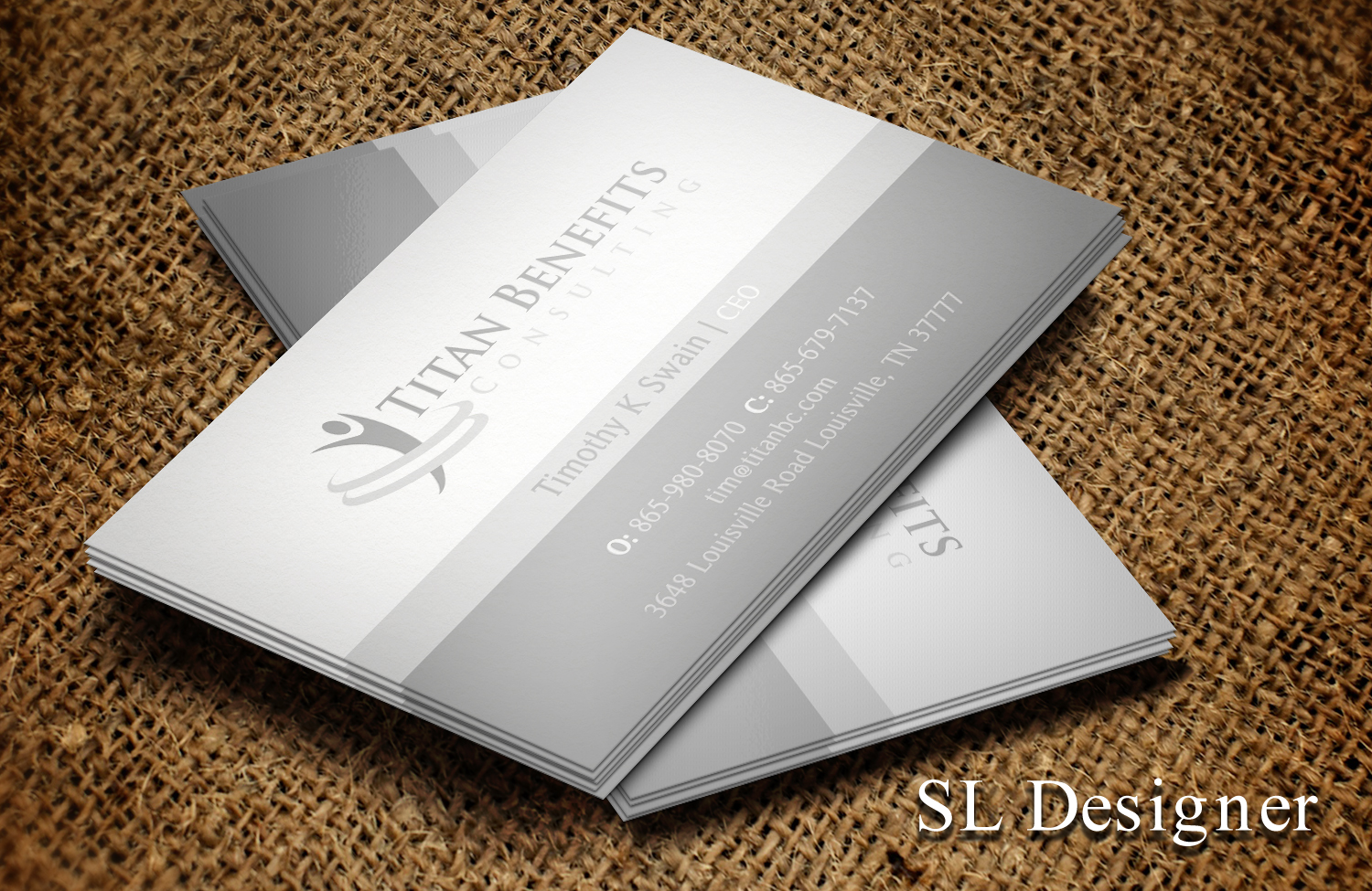 Visitenkarten-Design von SL Designer für Titan Benefits | Design #9334935