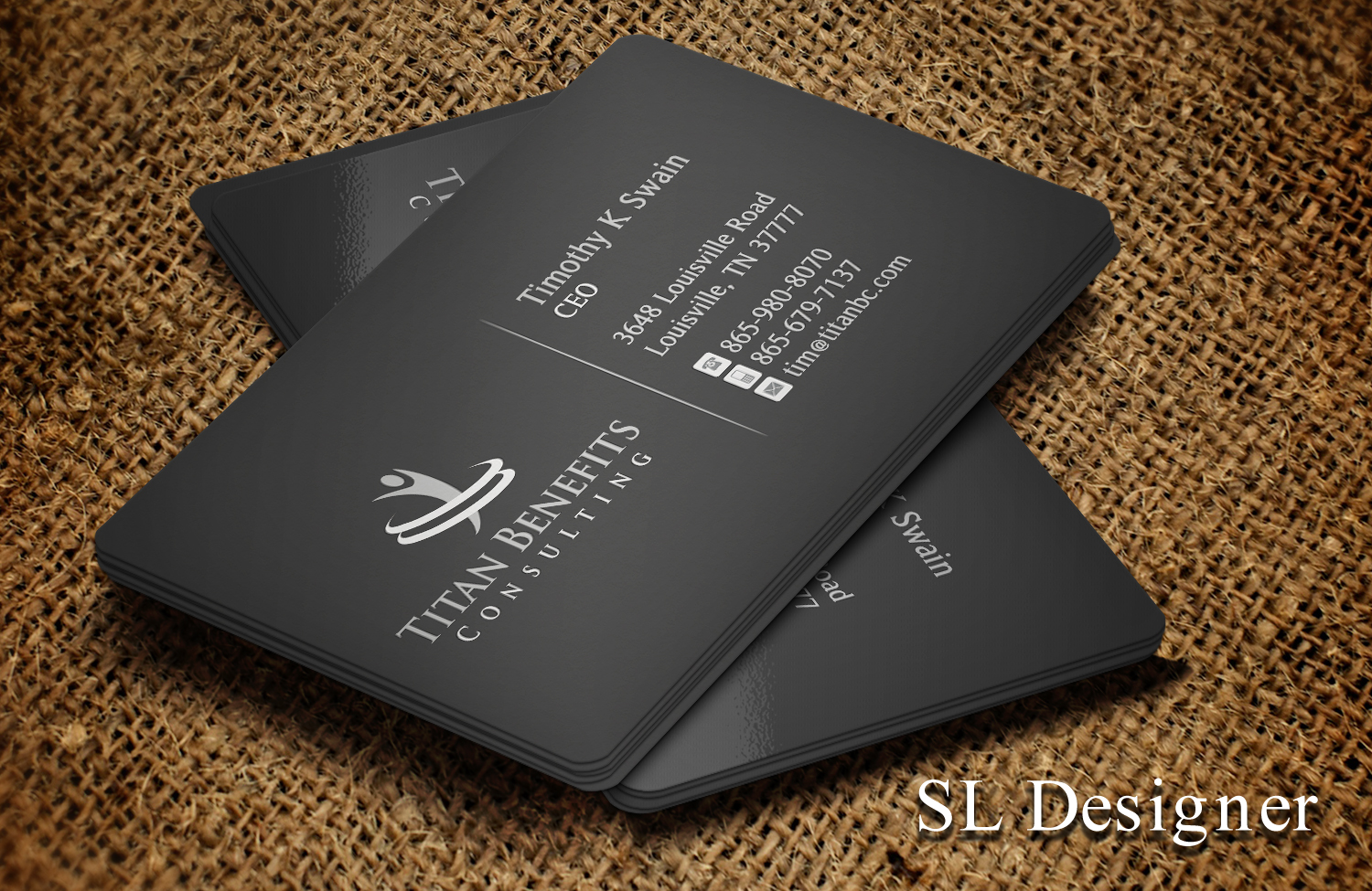 Business Card Design by SL Designer for Titan Benefits | Design #9334940
