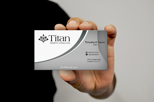 Business Card Design by gayathrik2244 for Titan Benefits | Design #9340205