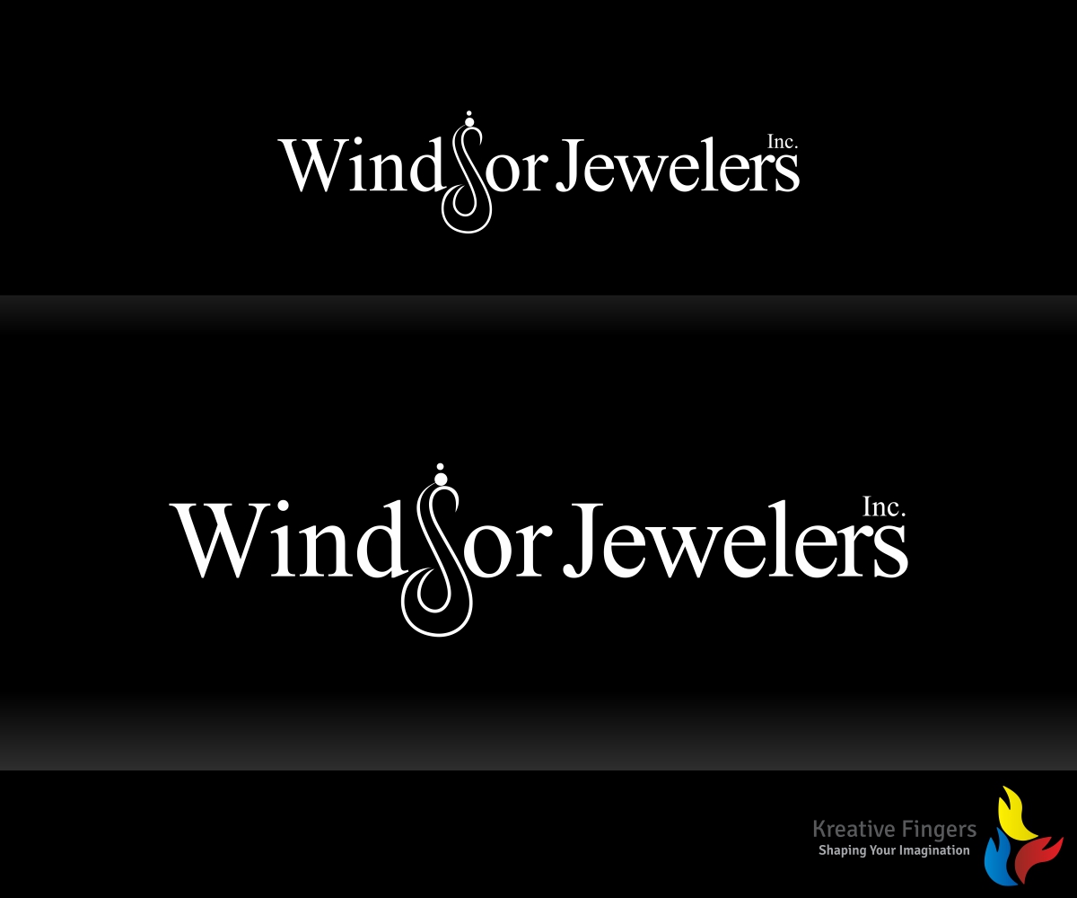 Logo Design by Kreative Fingers for Windsor Jewelers, Inc. | Design #9344988