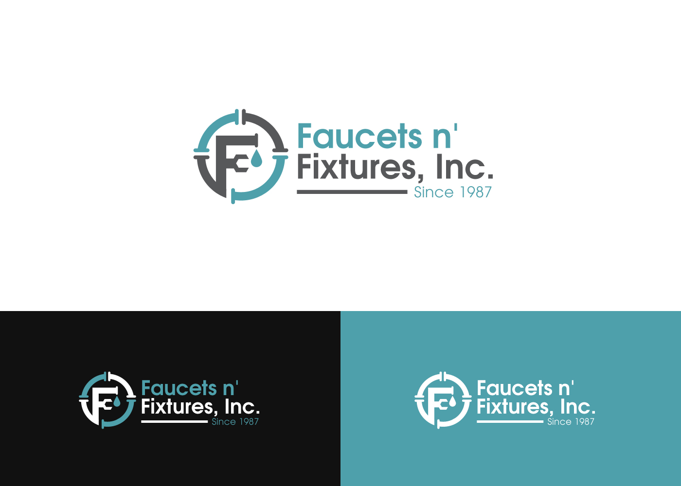 Logo Design by BehindSymbols for Faucets n' Fixtures, Inc. | Design #9392144