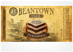 Beantown Cafe' eLiquid Label - retro, trendy design | Diseño de Etiqueta por Vicez