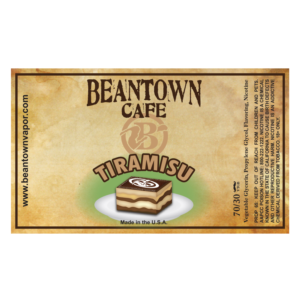Beantown Cafe' eLiquid Label - retro, trendy design | Diseño de Etiqueta por Darlene Munro