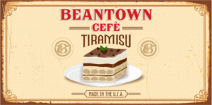 Beantown Cafe' eLiquid Label - retro, trendy design | Diseño de Etiqueta por Maestroto