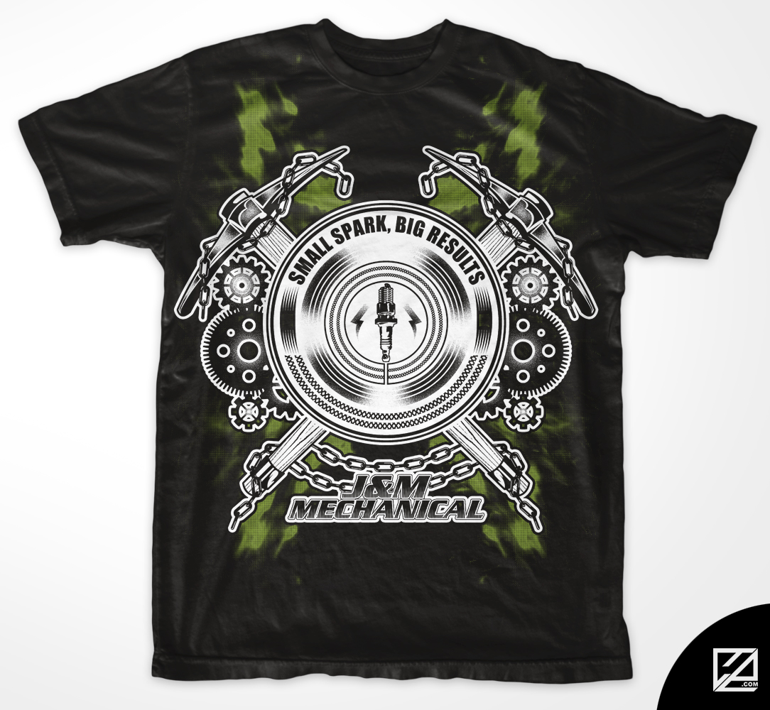 Diseño de Camiseta por Aurelio III para J&M Mechanical | Diseño #9397111