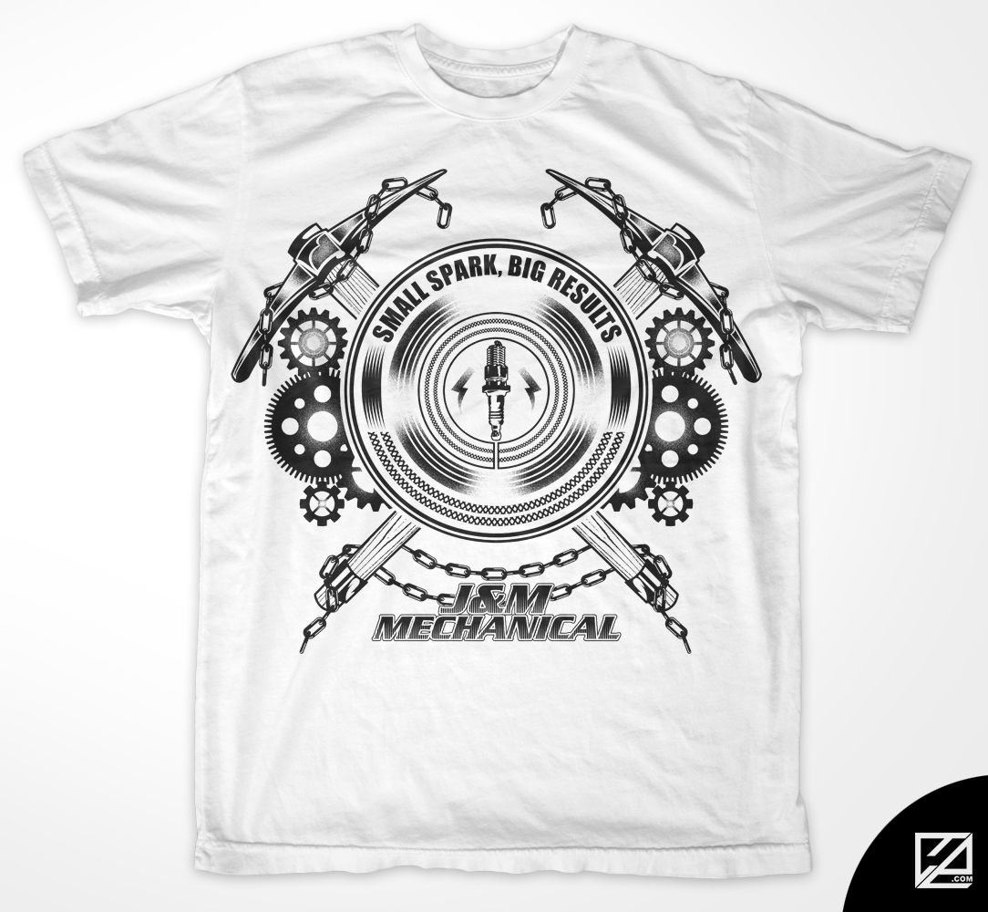 Diseño de Camiseta por Aurelio III para J&M Mechanical | Diseño #9397112