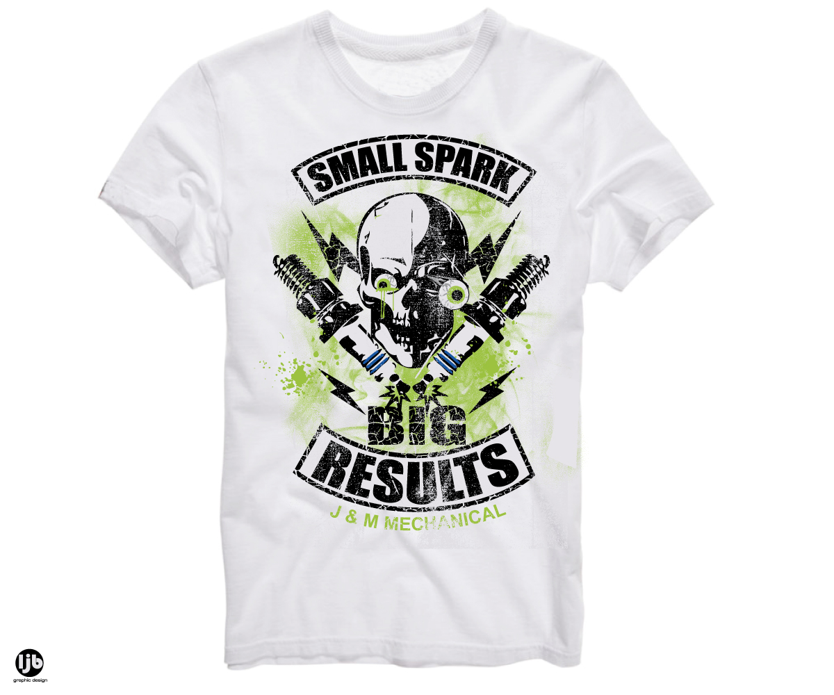 Diseño de Camiseta por lisa para J&M Mechanical | Diseño #9329990