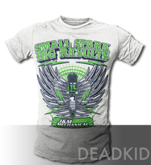 Diseño de Camiseta por dead_kid para J&M Mechanical | Diseño: #9322428
