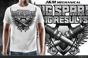 T-Shirt-Design von gekgrfx für J&M Mechanical | Design: #9370470