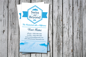Business Card Design by Irina Makedonska for Swiss & Beyond | Design: #2055047