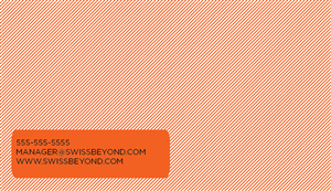 Business Card Design by Victor Hugo for Swiss & Beyond | Design #2063877