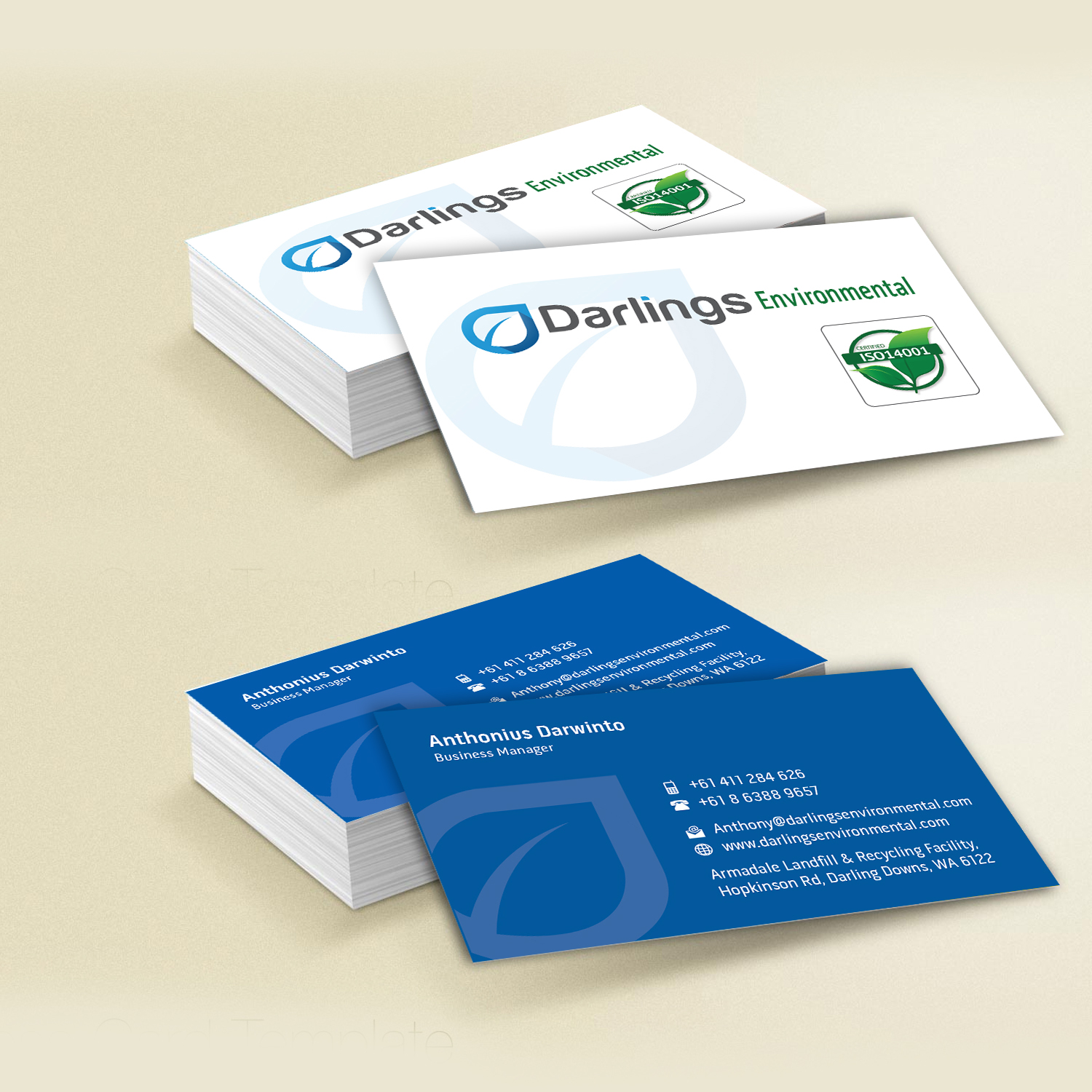 Diseño de Tarjeta de Presentación por kousik para Darlings Group | Diseño #9355368