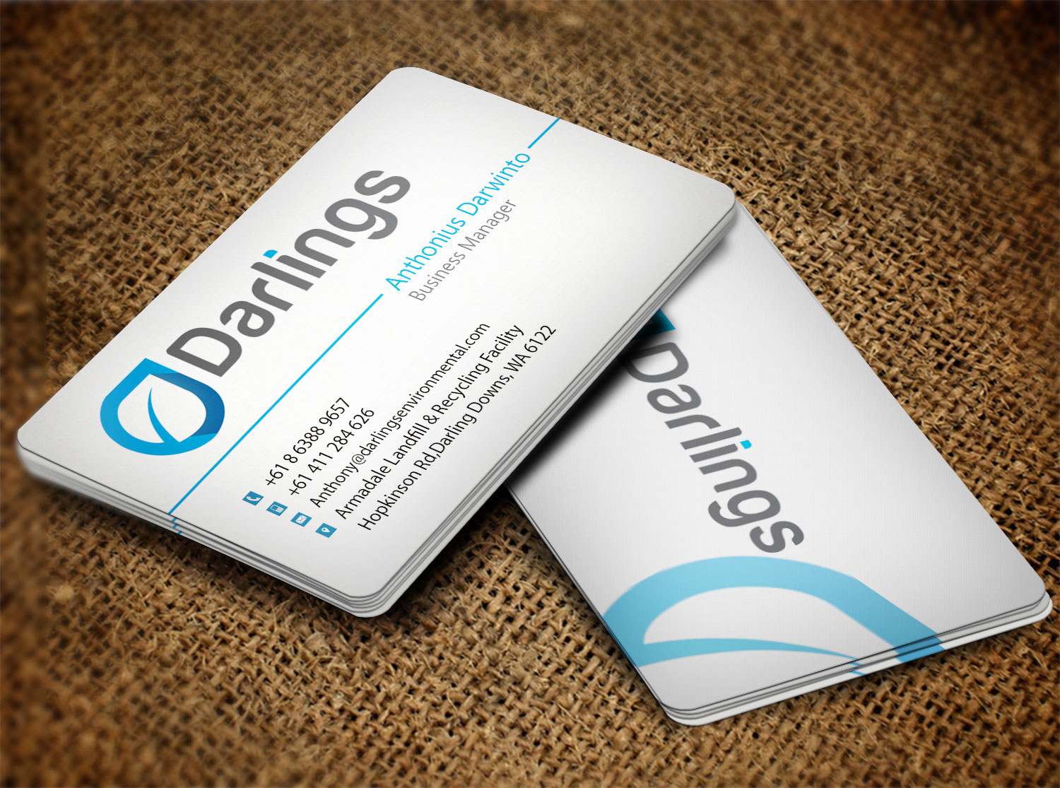 Business Card Design by Lanka Ama for Darlings Group | Design #9353835