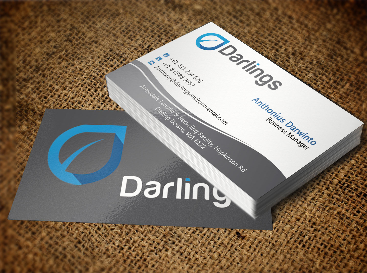 Business Card Design by Lanka Ama for Darlings Group | Design #9353848
