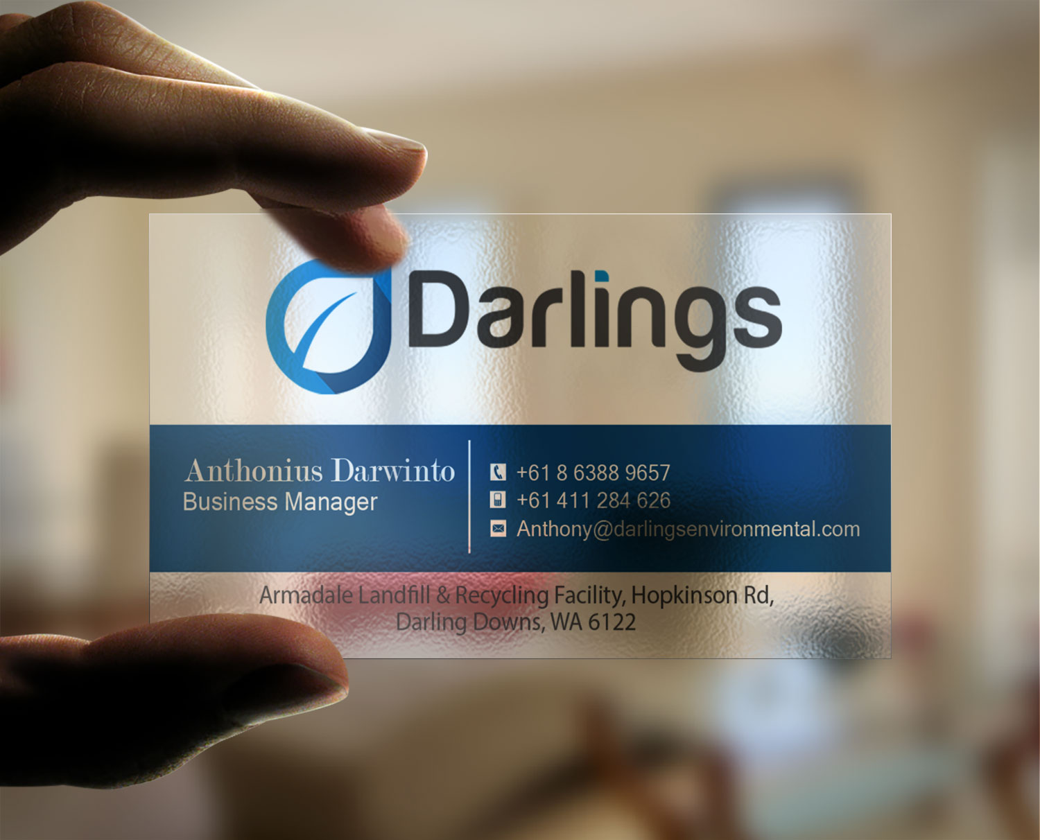 Business Card Design by Lanka Ama for Darlings Group | Design #9357984