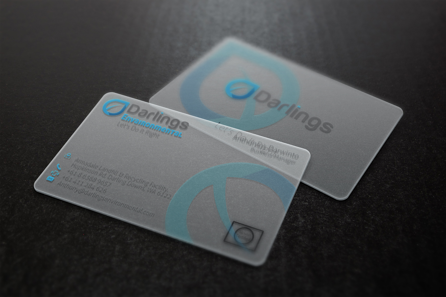 Business Card Design by Khaled Saifullah for Darlings Group | Design #9487333