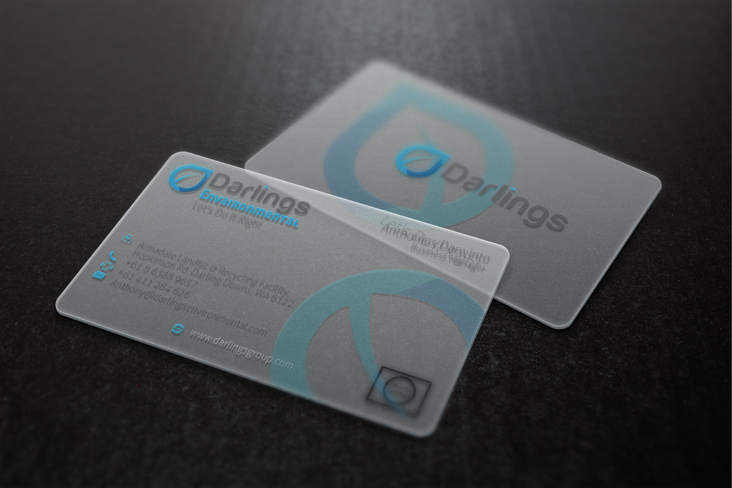 Business Card Design by Khaled Saifullah for Darlings Group | Design #9490737