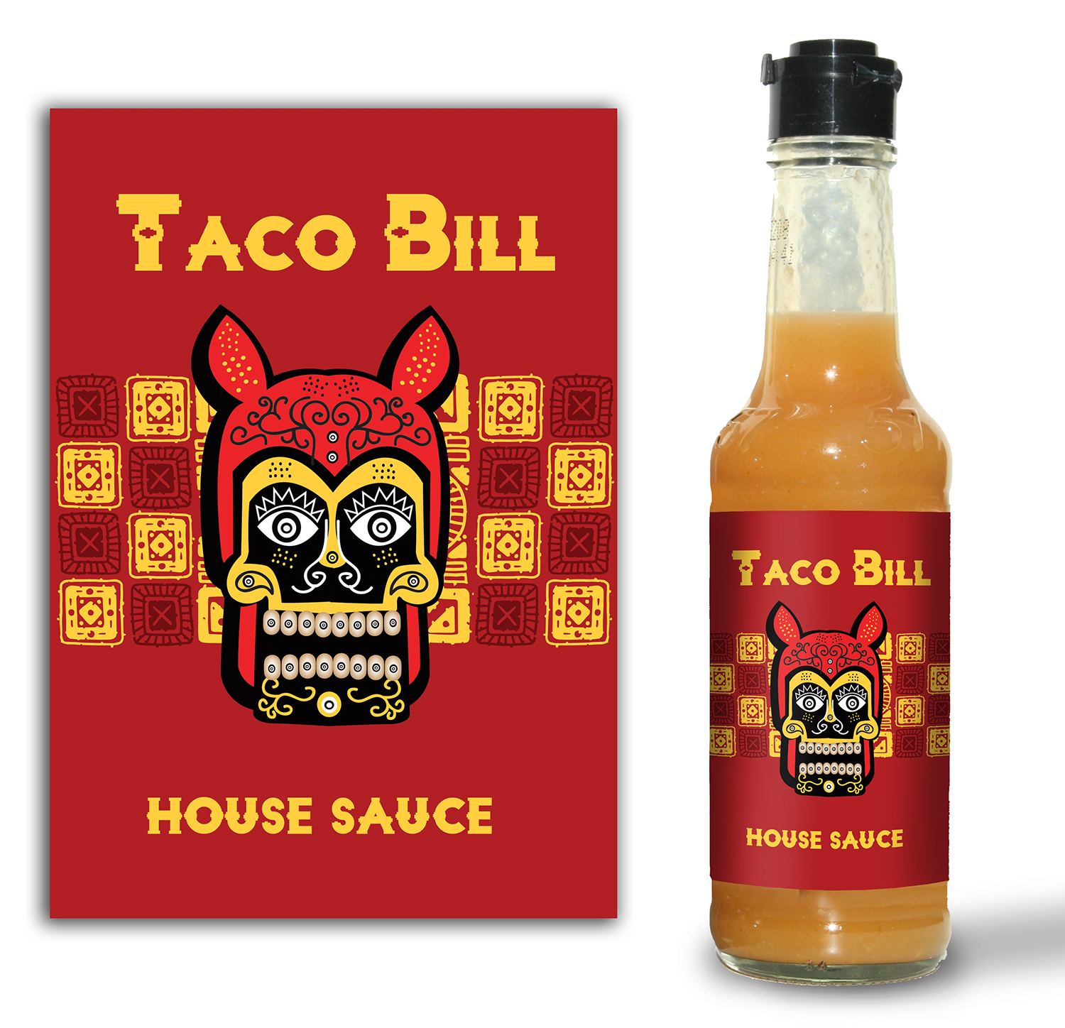 Verpackungs-Design von Monsterish für Taco Bill | Design #9410370