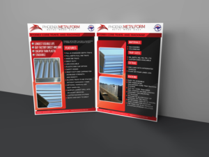 Phoenix Metalform Core Tray Brochure | Brochure Design by B L X C K_R X I N B O W