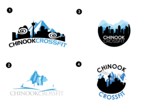 Logo Design by ney@onedaygraphics for Chinook CrossFit | Design #9314892