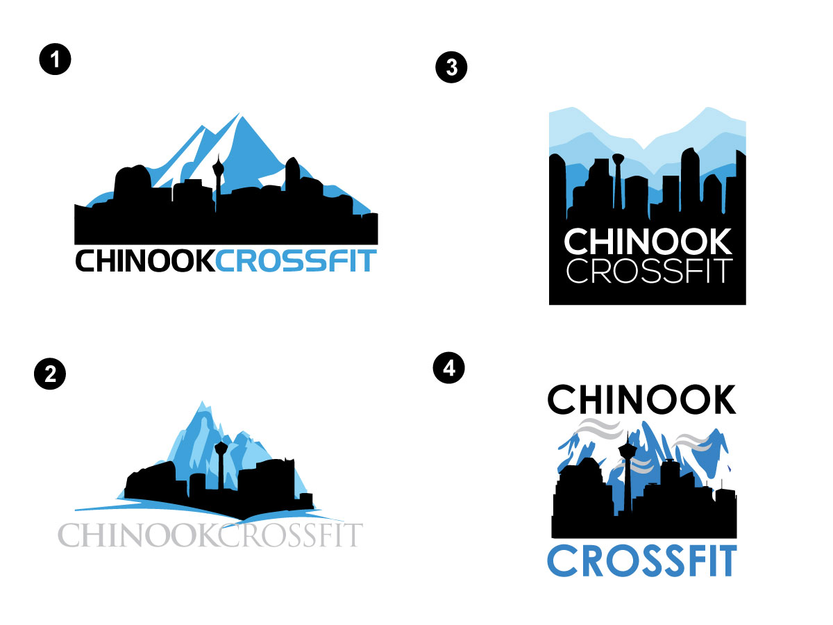 Logo Design by ney@onedaygraphics for Chinook CrossFit | Design #9325589