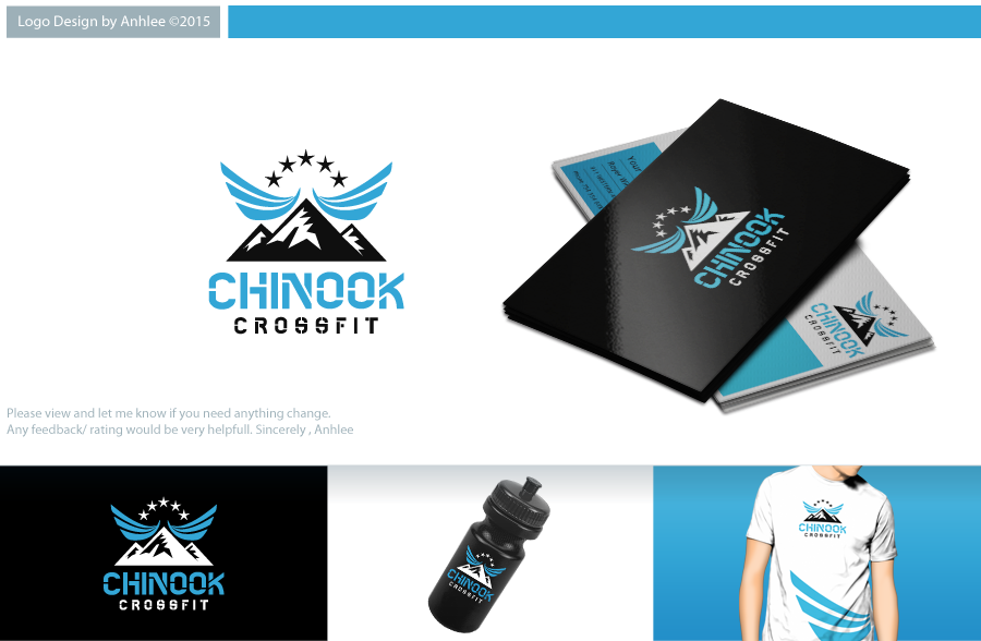 Logo Design by Anhlee for Chinook CrossFit | Design #9314405