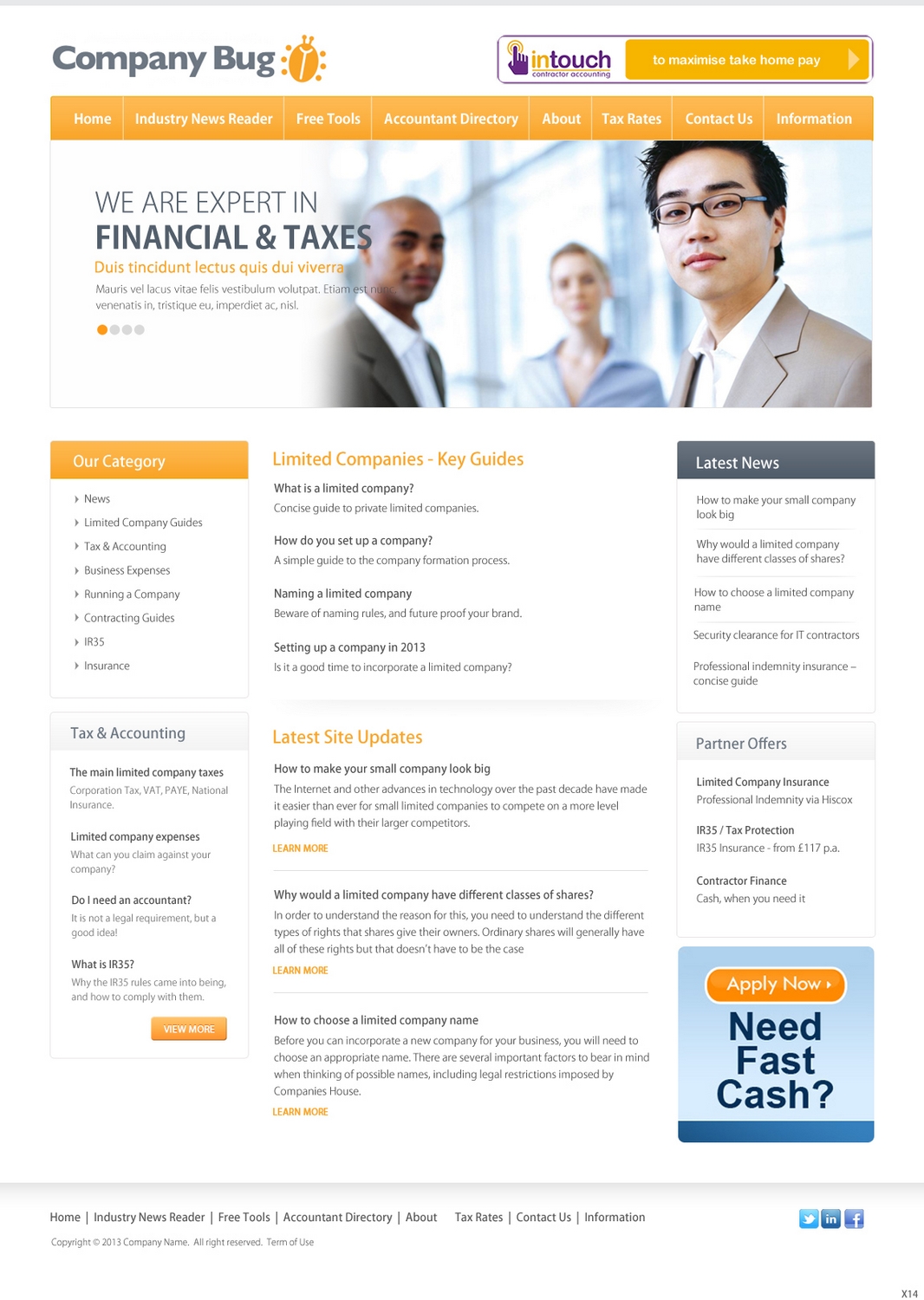 Diseño Wordpress por pb para Contract Eye Limited | Diseño #2061848