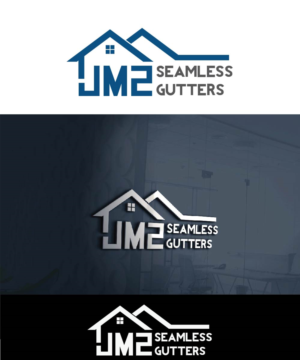 Logo-Design von joliau für JM2 Seamless Gutters | Design: #9331048
