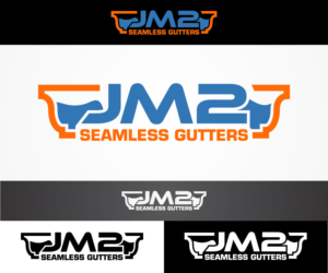 Diseño de Logo por sangeloenriquez para JM2 Seamless Gutters | Diseño #9322329