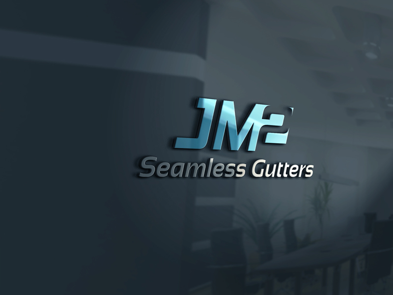 Logo Design by logomaster24 for JM2 Seamless Gutters | Design #9320317