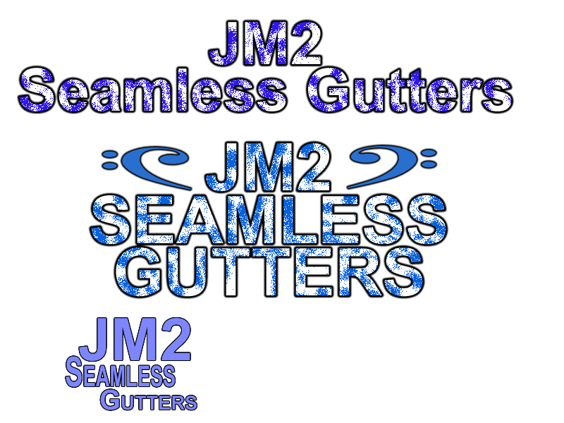 Logo Design by SARK Graphics for JM2 Seamless Gutters | Design #9320617