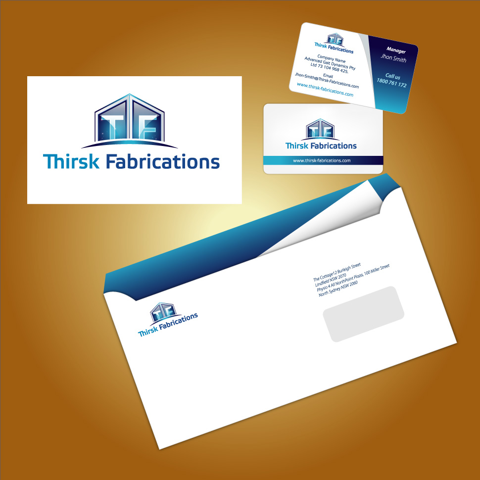 Logo Design by mouallem zoheir for Thirsk Fabrications | Design #14971
