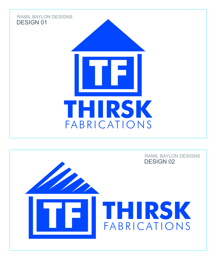 Diseño de Logo por Ramil Baylon Designs para Thirsk Fabrications | Diseño #15005