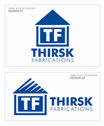 Logo Design by Ramil Baylon Designs for Thirsk Fabrications | Design: #15005