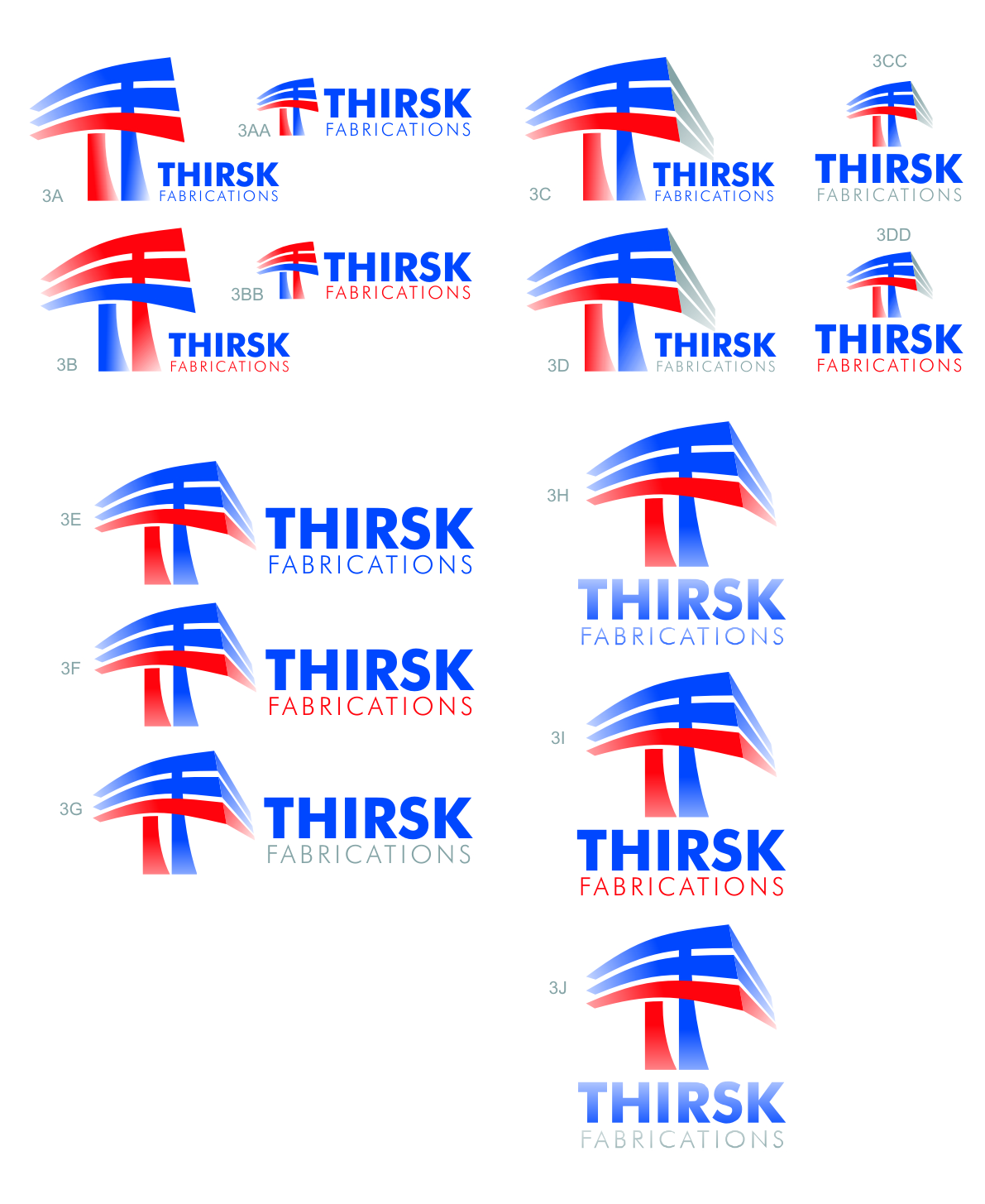 Logo Design by Ramil Baylon Designs for Thirsk Fabrications | Design #15082